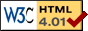 HTML 4.01 Compliant!